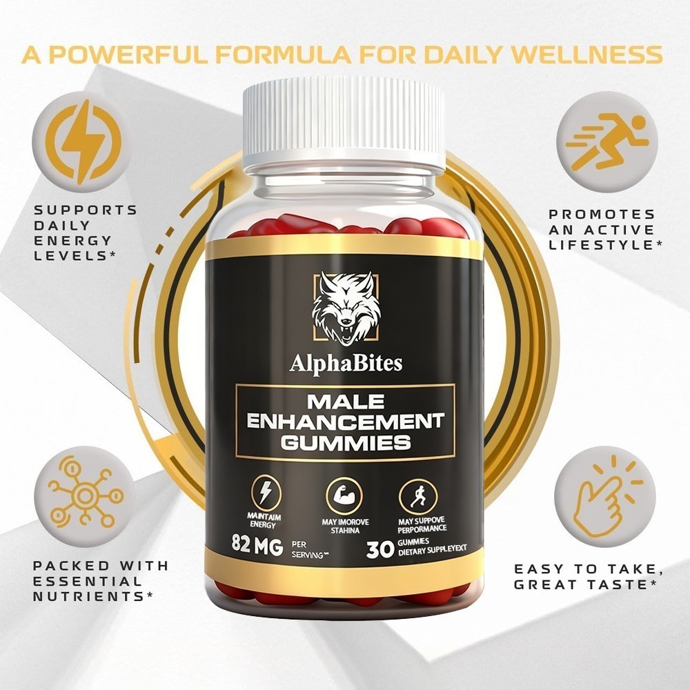 Alpha Bites Gummies AlphaBites Max Perdesigned formance Gummy Male Enhancement
