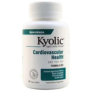 Kyolic Cardiovascular Health One Per Day Formula 250 60 cplts