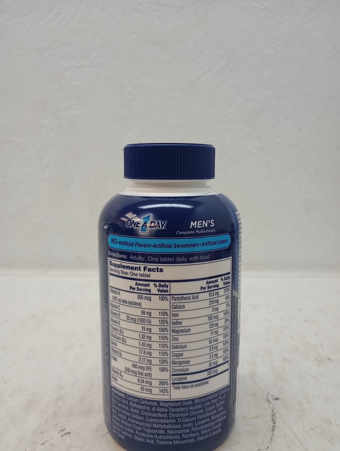 One A Day Men’s Multivitamin 300 Tablets Multimineral Supplement Mens Complete