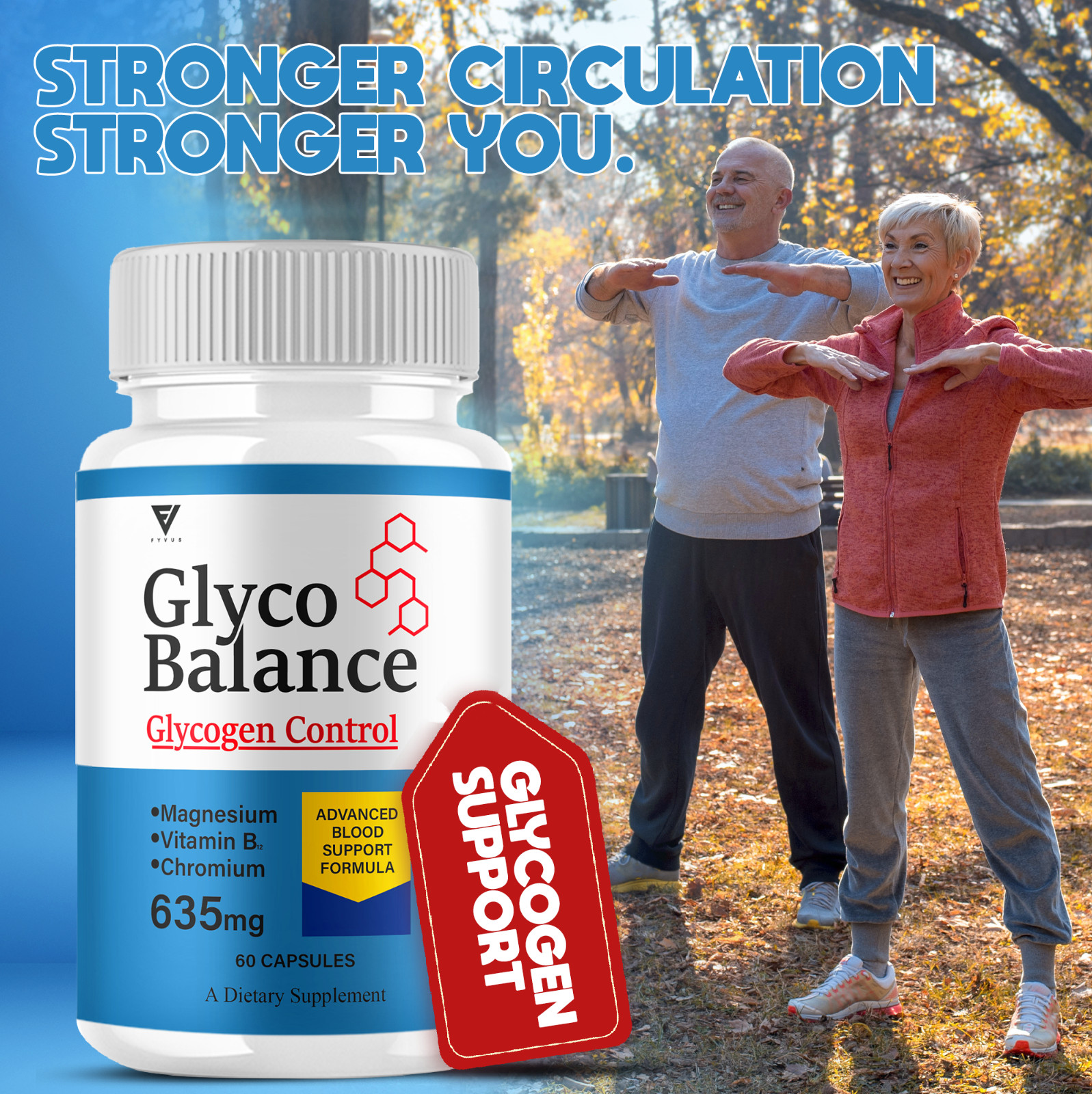 (5 Pack) Glyco Balance Pills, GlycoBalance Max Glycogen Support (300 Capsules)