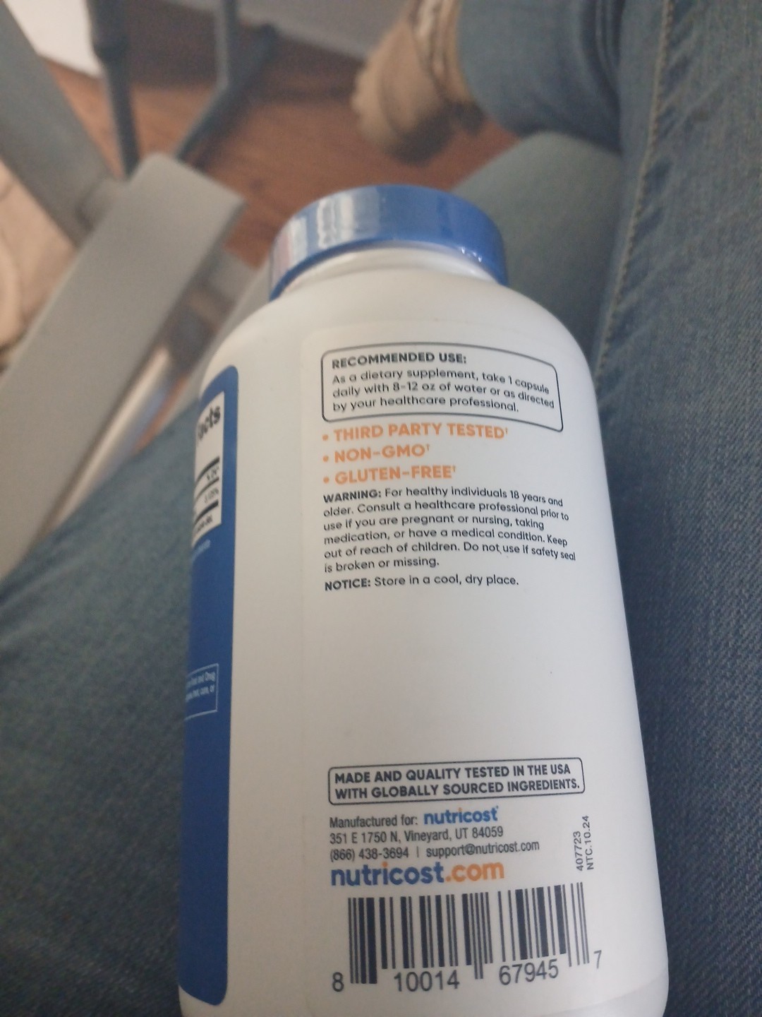 Nutricost Niacinamide 2 Bottles!! (Vitamin B3) 500mg 240 Capsules – Exp 10/27
