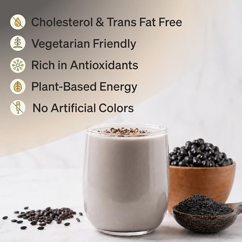 Misugaru Powder Drink Mix – 12 Count (8.47 Ounce, Pack of 1) Black Grain Mix