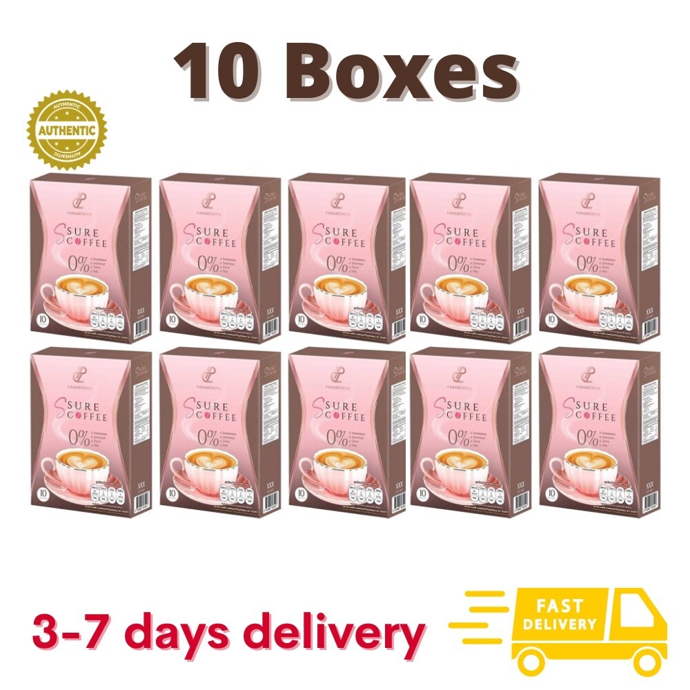 10x S Sure Coffee Weight Management No Transfat No Sugar LowCal Diet Burn Detox