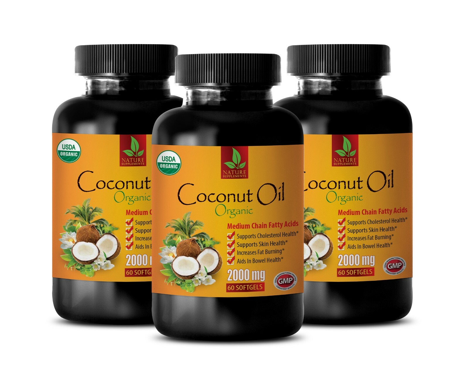 energy booster supplements – ORGANIC COCONUT OIL – coconut oil essential 3B