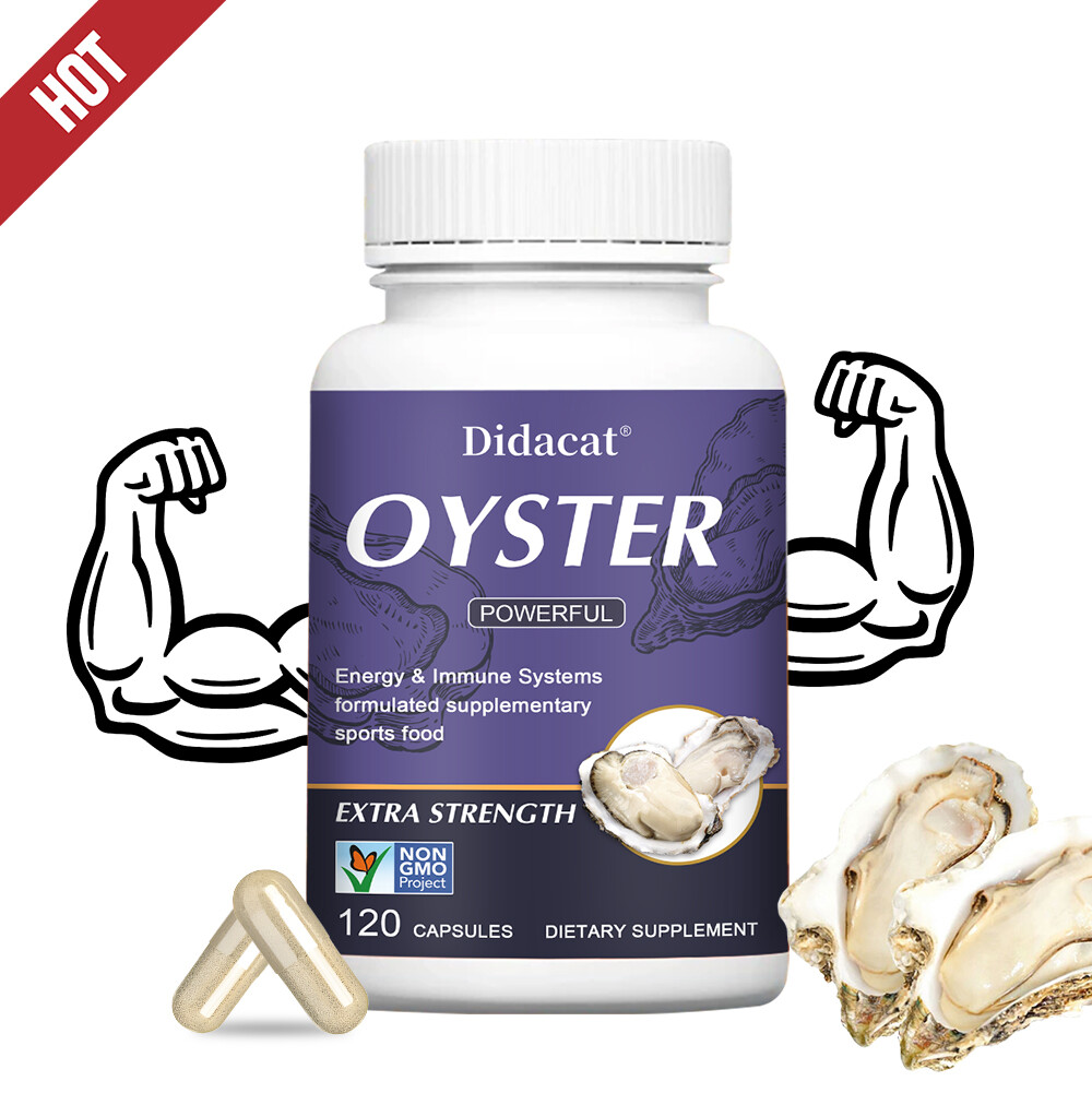 Oyster Extract Powder 1000mg – Supports Energy & Immune Boost