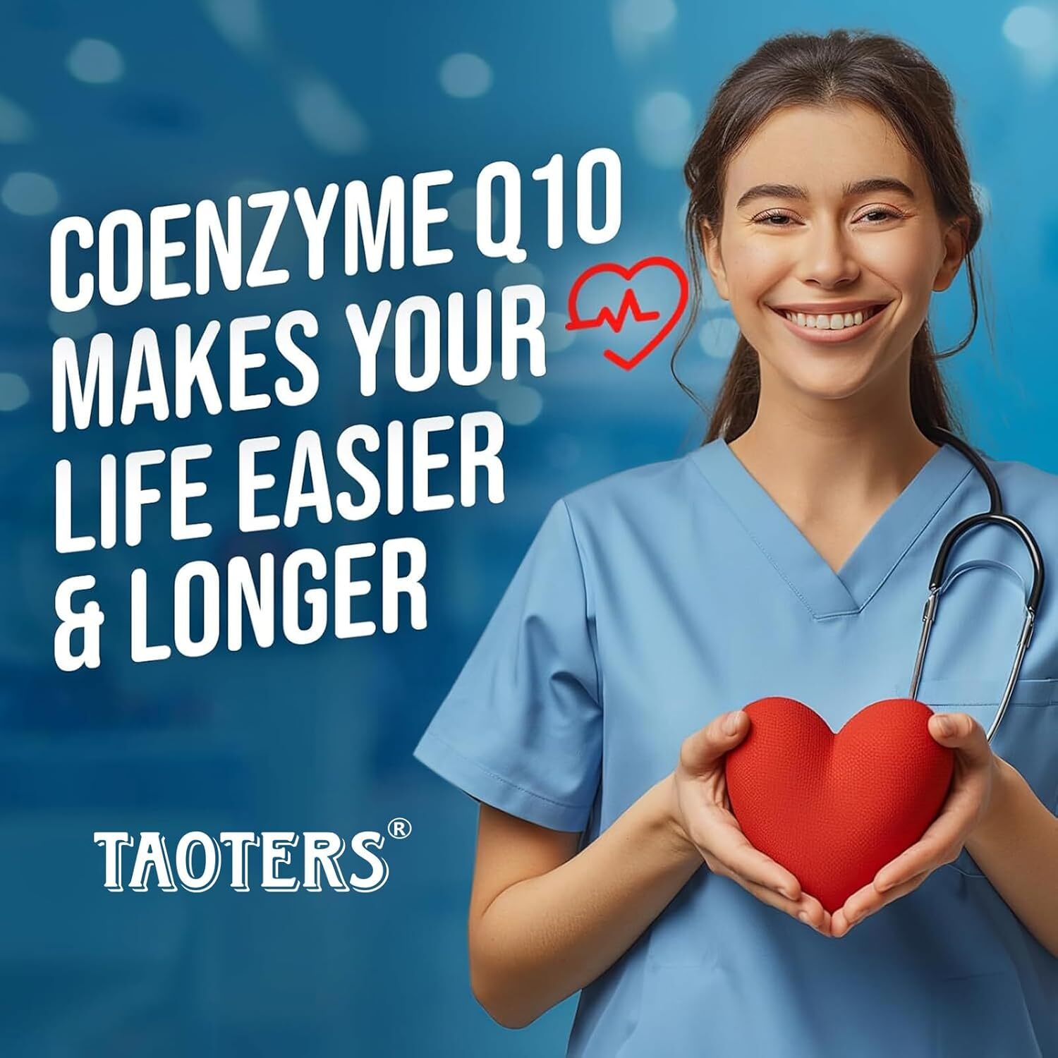 Coq10 Coenzyme 400mg Immune Function Heart Health Support Increase Energy