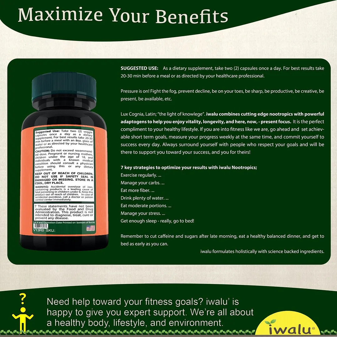 Magnesium Glycinate and L Theanine | Best Supplement Capsules FREE SHIP
