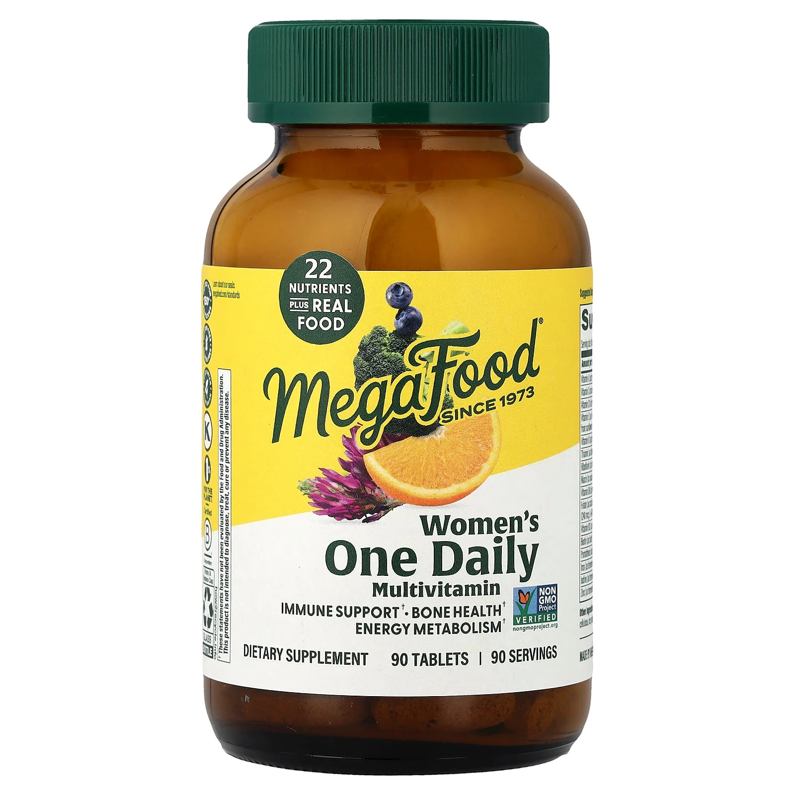 2 X MegaFood, Women’s One Daily MultiVitamin, 90 Tablets