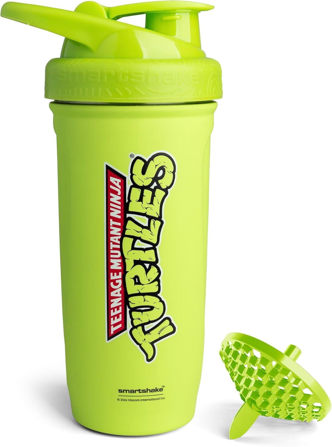 TMNT Reforce Stainless Steel Protein Shaker Bottle – Non Insulated Unisex Gym Bo