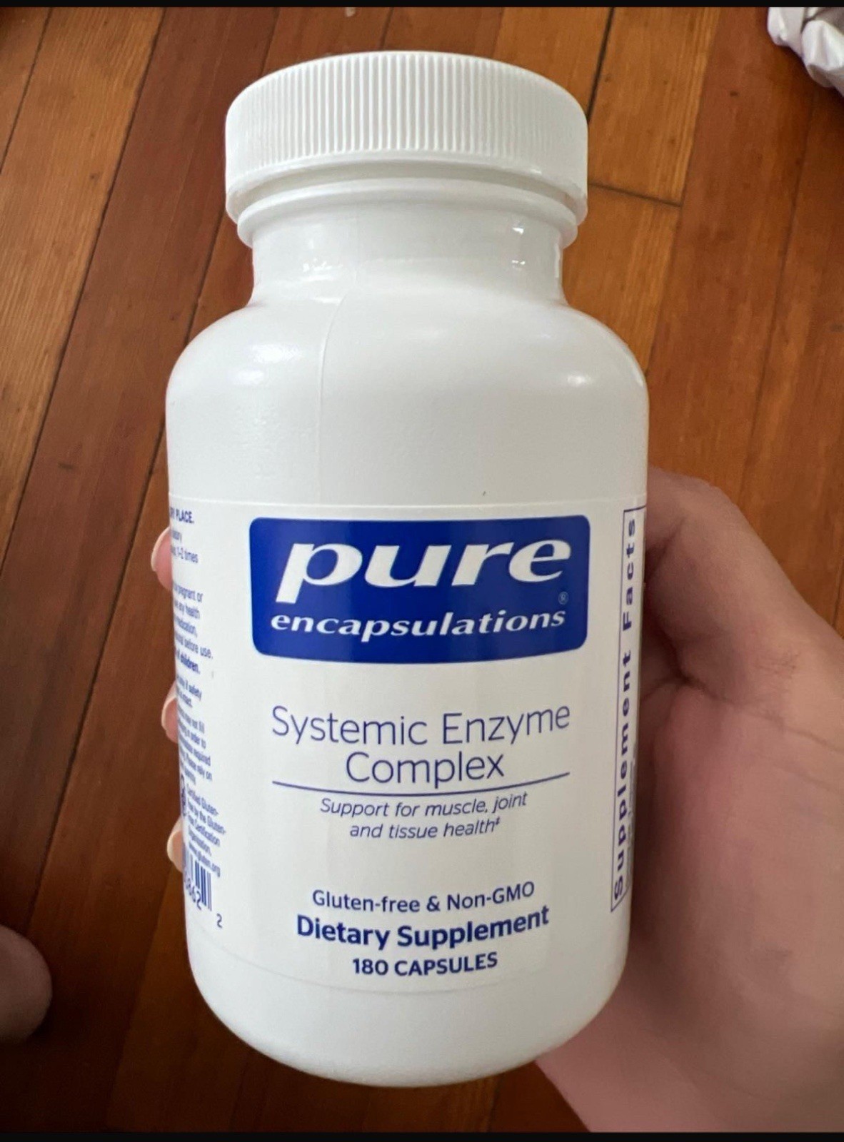 Pure Encapsulations Systemic Enzyme Complex 180 Capsules Exp 4/2027 – New/Sealed