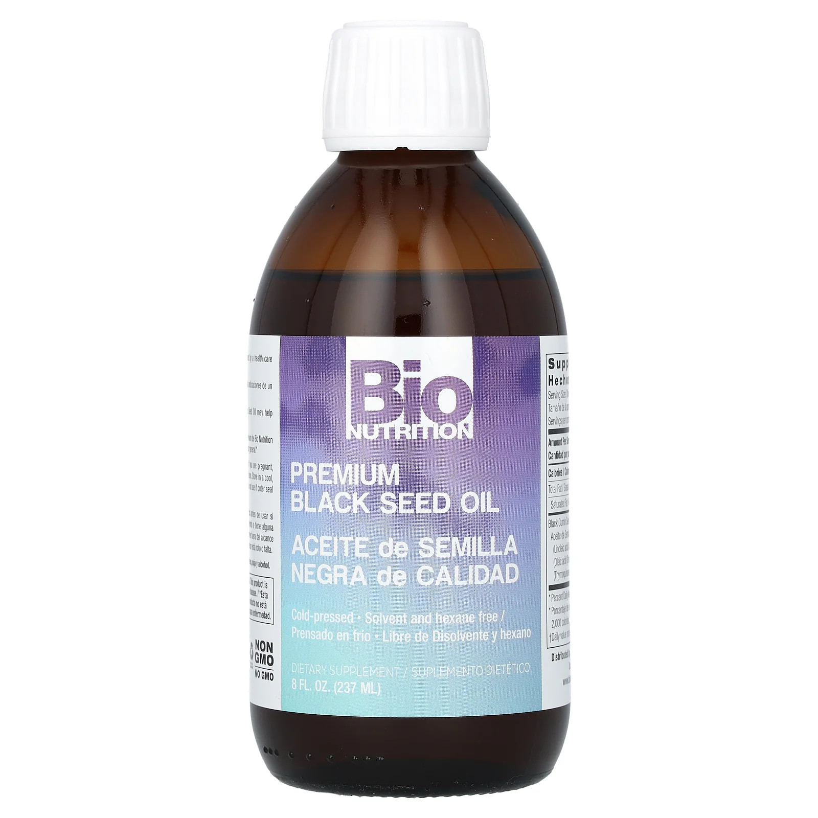 2 X Bio Nutrition, Premium Black Seed Oil, 5 g, 8 fl oz (237 ml)