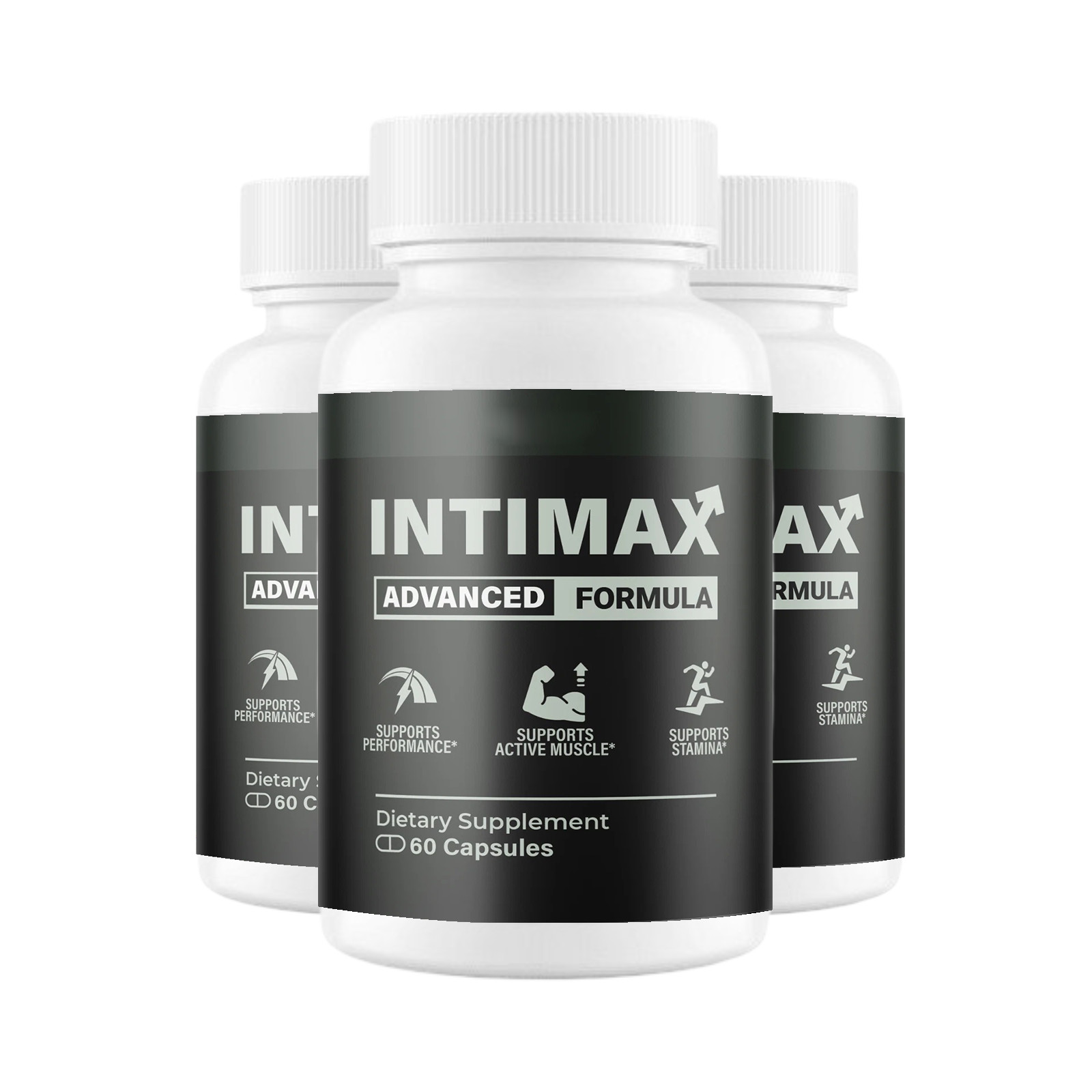 3-Pack Intimax for Men – Intimax Supports Male Health & Performance – 180 Caps