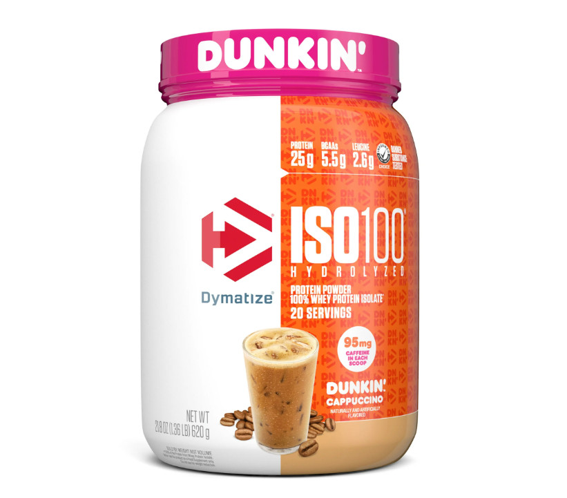 Dymatize ISO100 Hydrolyzed Whey Cappuccino 25g Protein 20 Servings