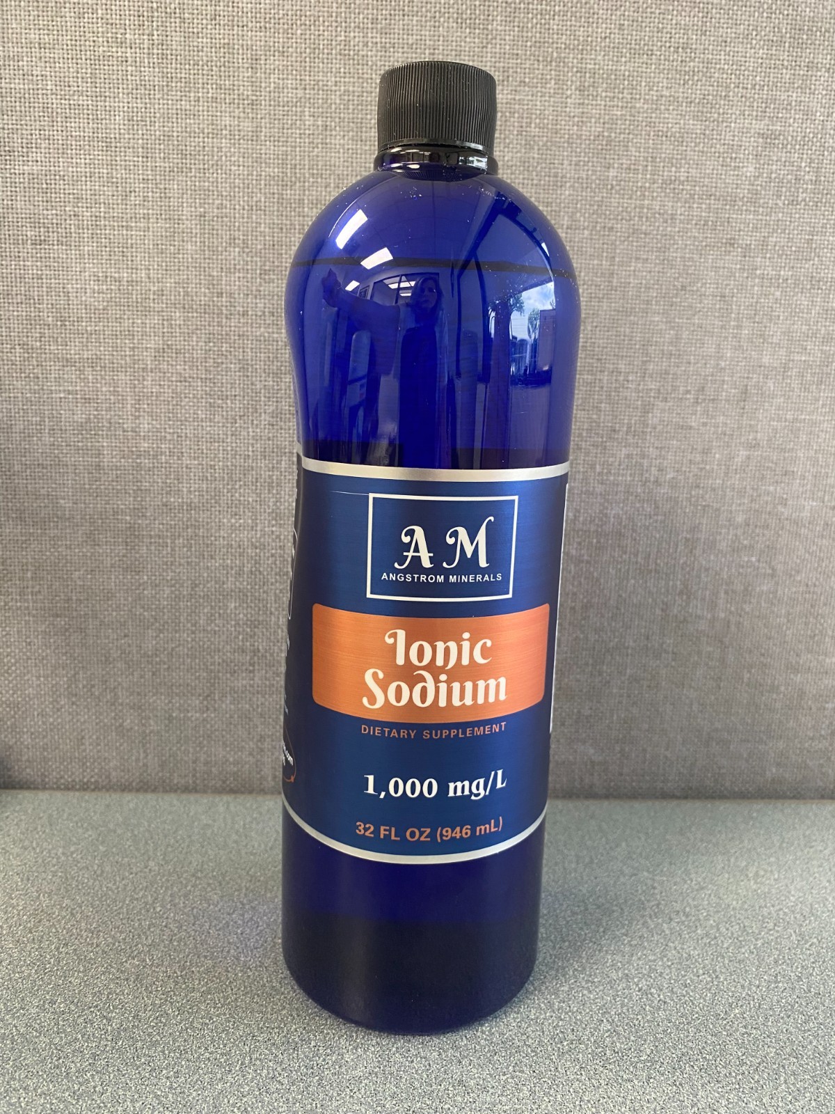 32 oz Ionic Sodium Supplement by Angstrom Minerals 1,000 mg/L FREE SHIPPING