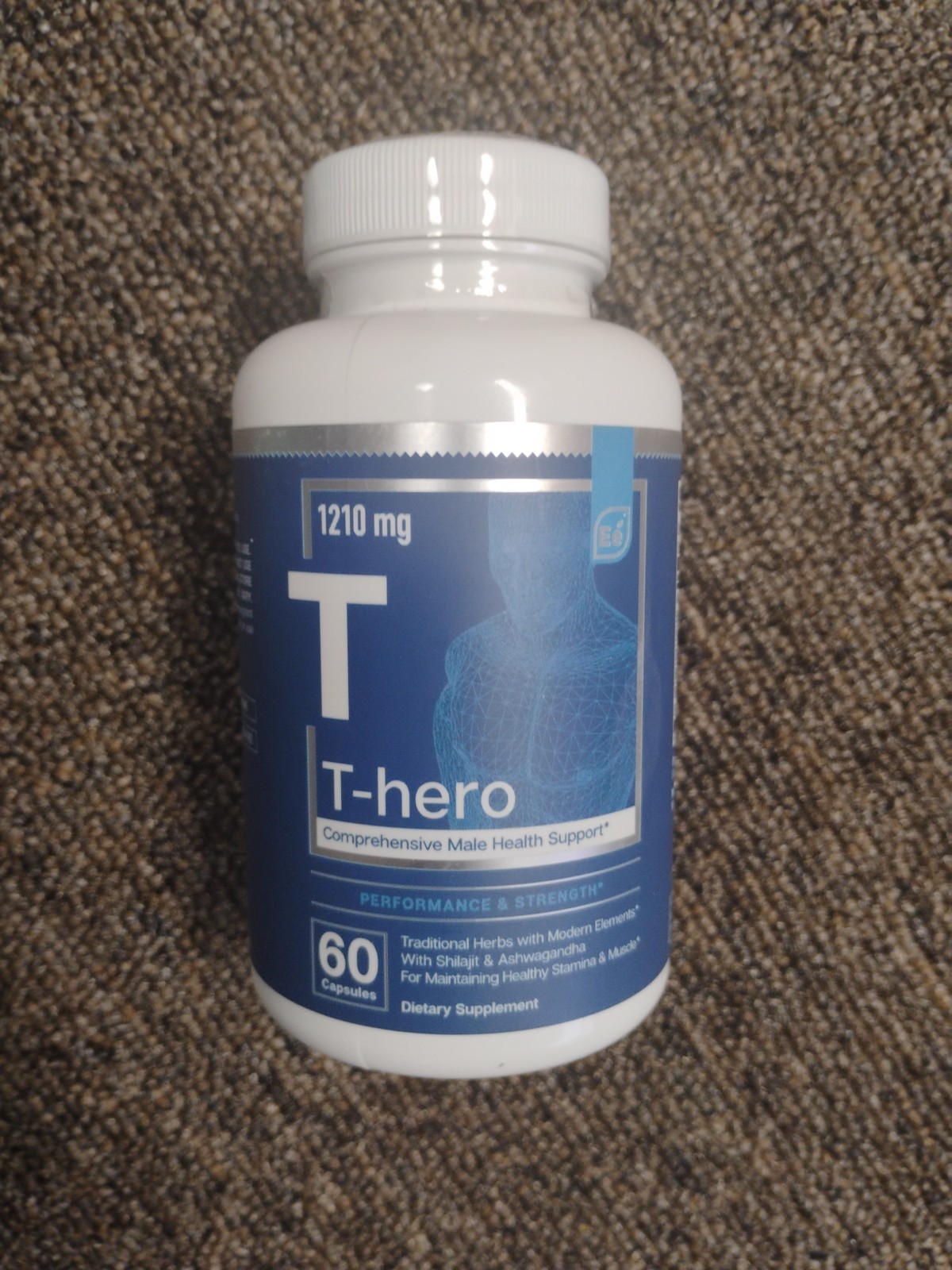 Essential Elements T-Hero Male Health Supplement – Muscle & T-Boost, DIM, Ashwag