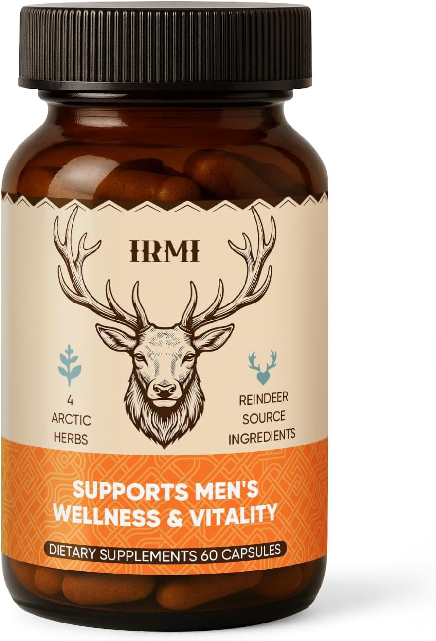 Men’S Vitality Supplement – Arctic Herb & Reindeer Organs Supplement, Daily Supp
