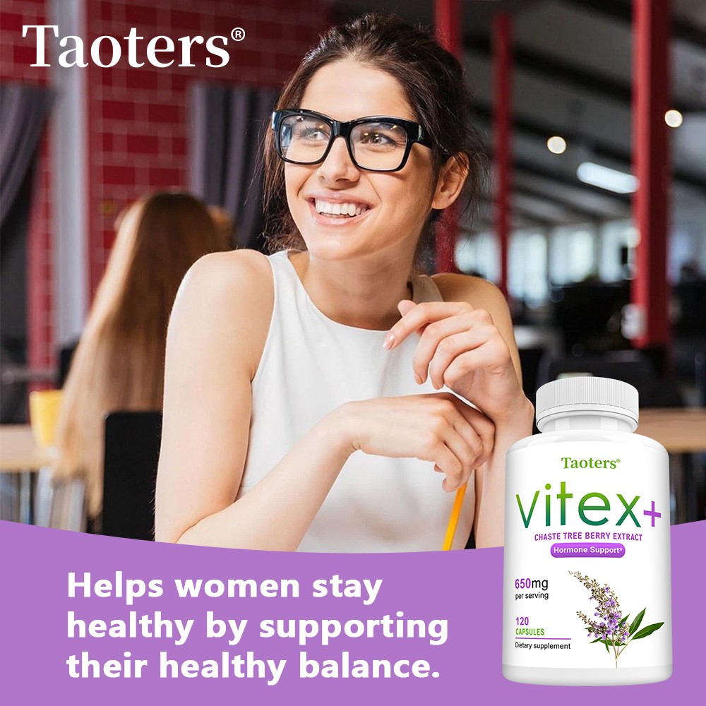 Vitex 650 mg 120 Capsules Support Menopausal Symptoms Fertility Hormone Balance