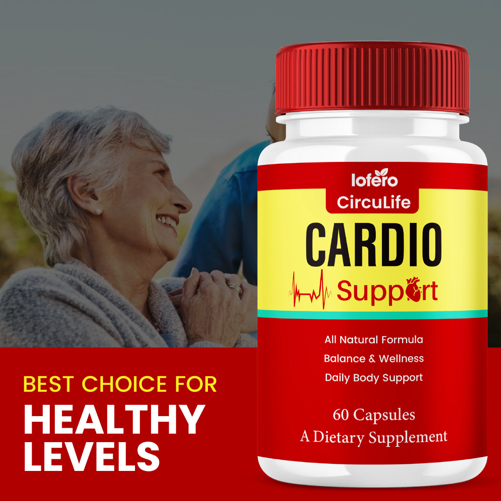 (3 Pack) CircuLife Blood Support, Circu Life for Blood Pressure (180 Capsules)