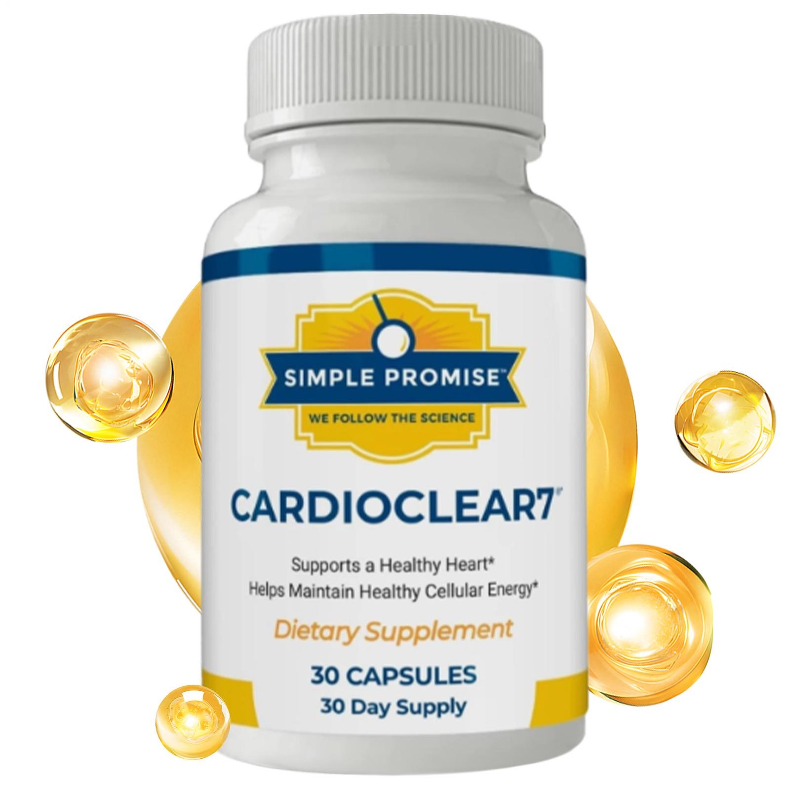 Clear Cardio 7 – 30 Capsules New/Sealed