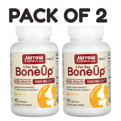 BoneUp 3 Per-Day, 1,000 mg, 90 Capsules PACK OF 2