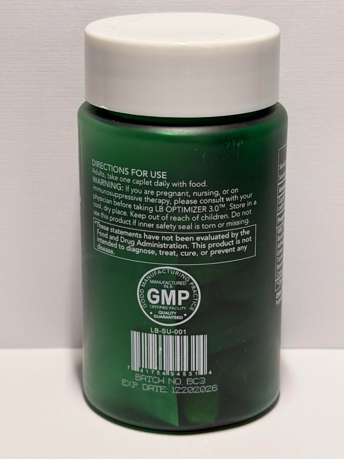 Lorde Belle LB Optimizer 3.0 – 30 Caplets | Multi‑Pack Options