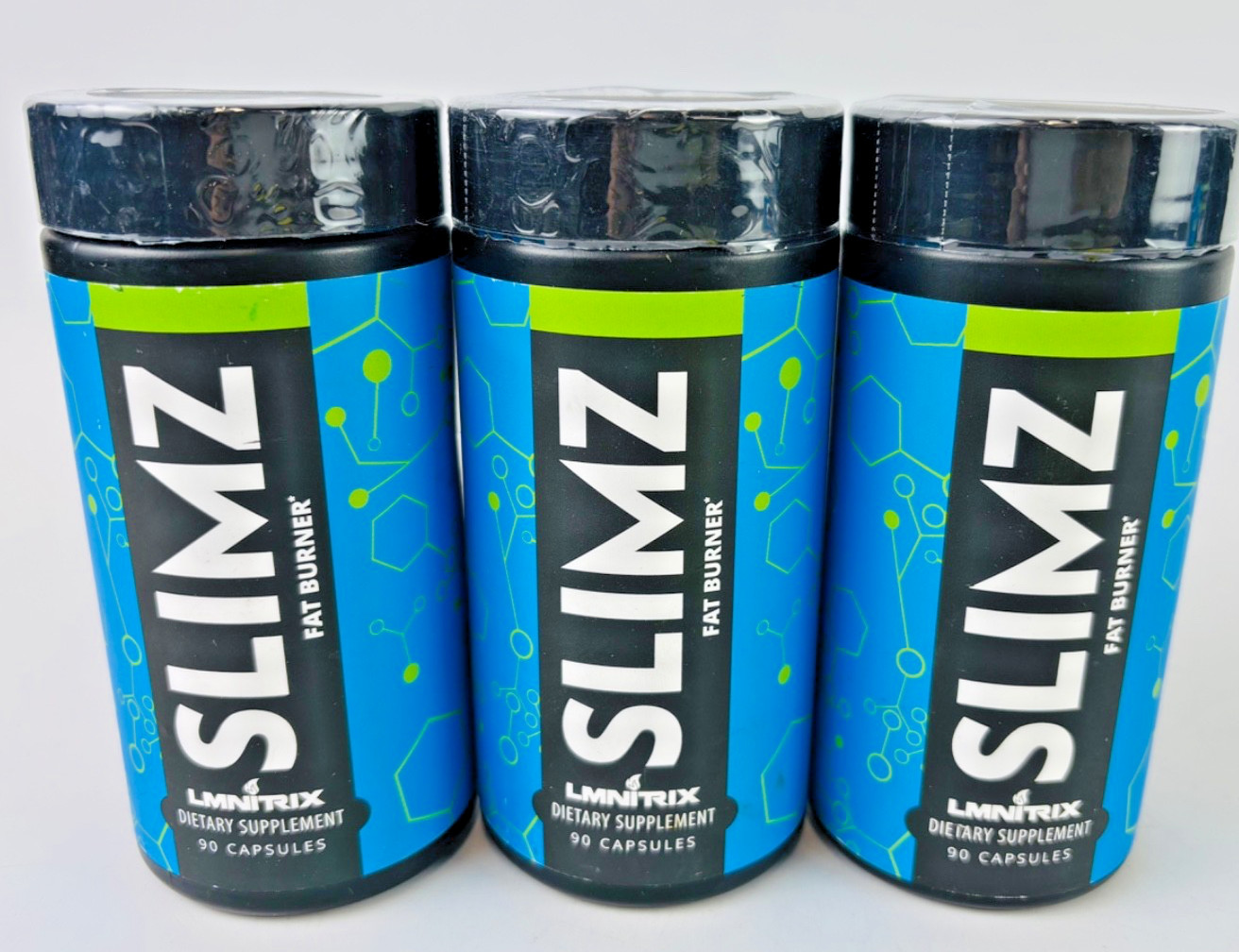 LMNITRIX SLIMZ Fat Burner 90 Capsules 3 PACK EXP 8/2026