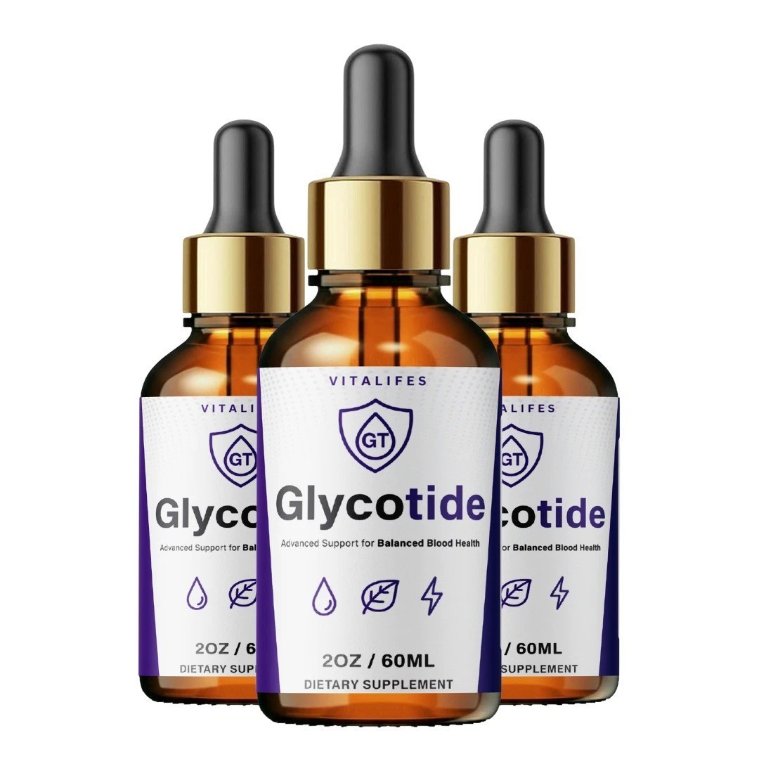 (3 Pack) Glycotide Drops Advanced Blood Support Supplement Glyco Tide 90 Serves
