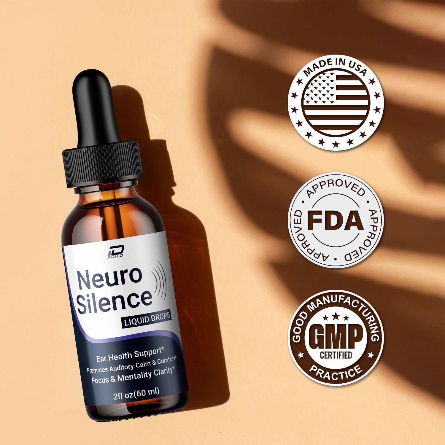 (1 Pack) Neuro Silence Healthy Ear Support Supplement Ear Ringing Relief