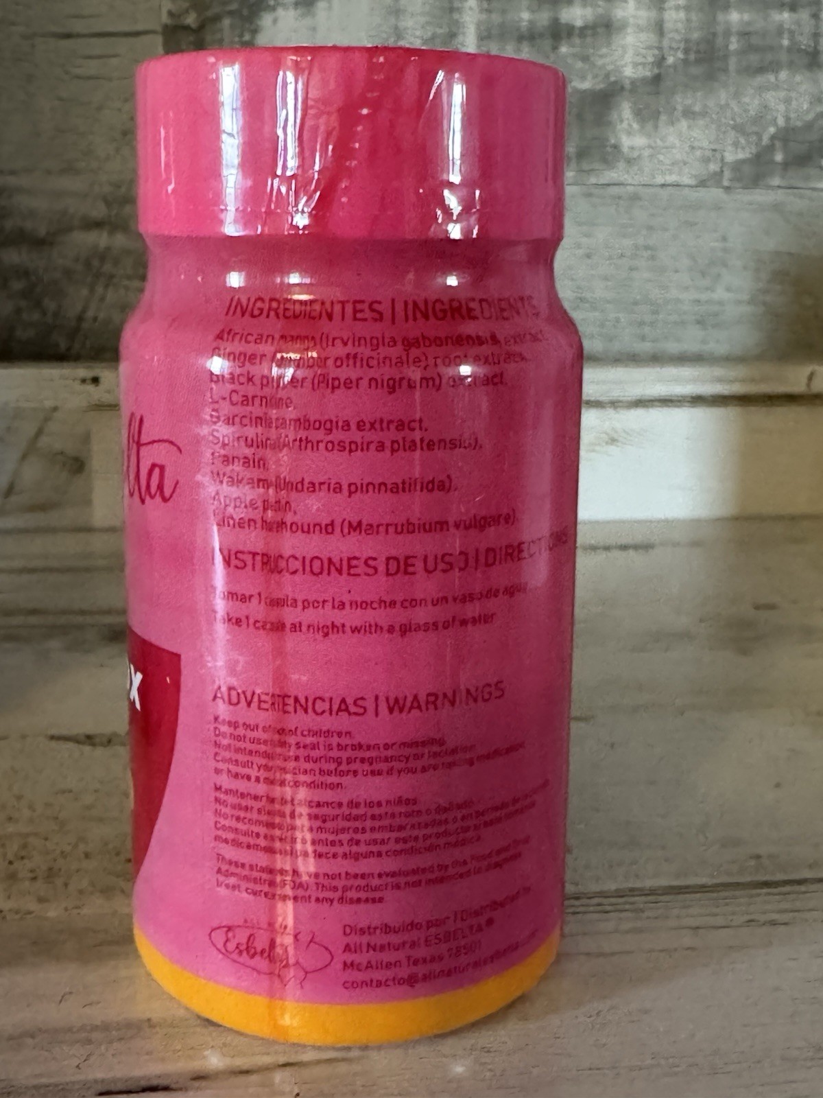 Esbelta Intense Loss and Esbelta Plus Detox Combo