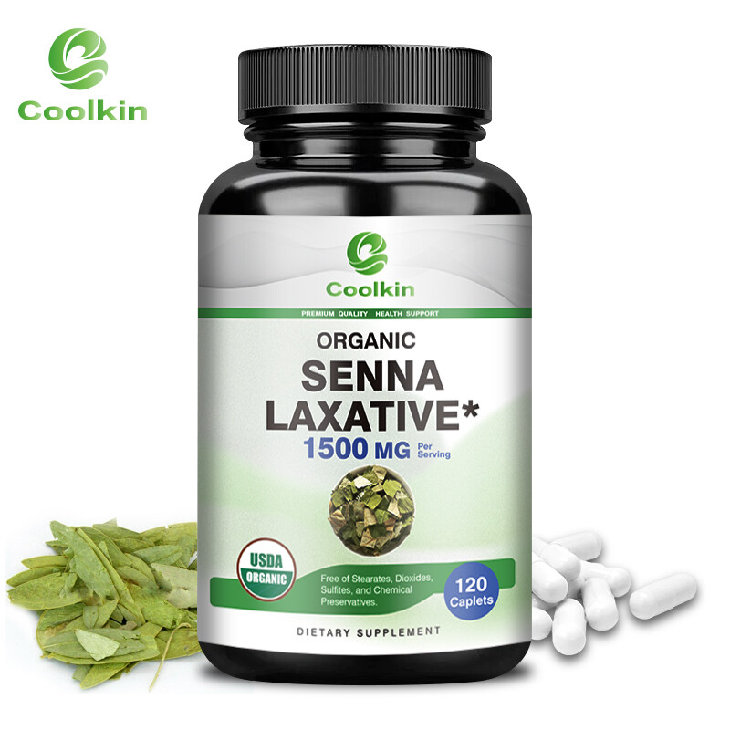 Organic Senna Laxative 1500mg – Cleanse & Detox, Weight Loss,Constipation Relief