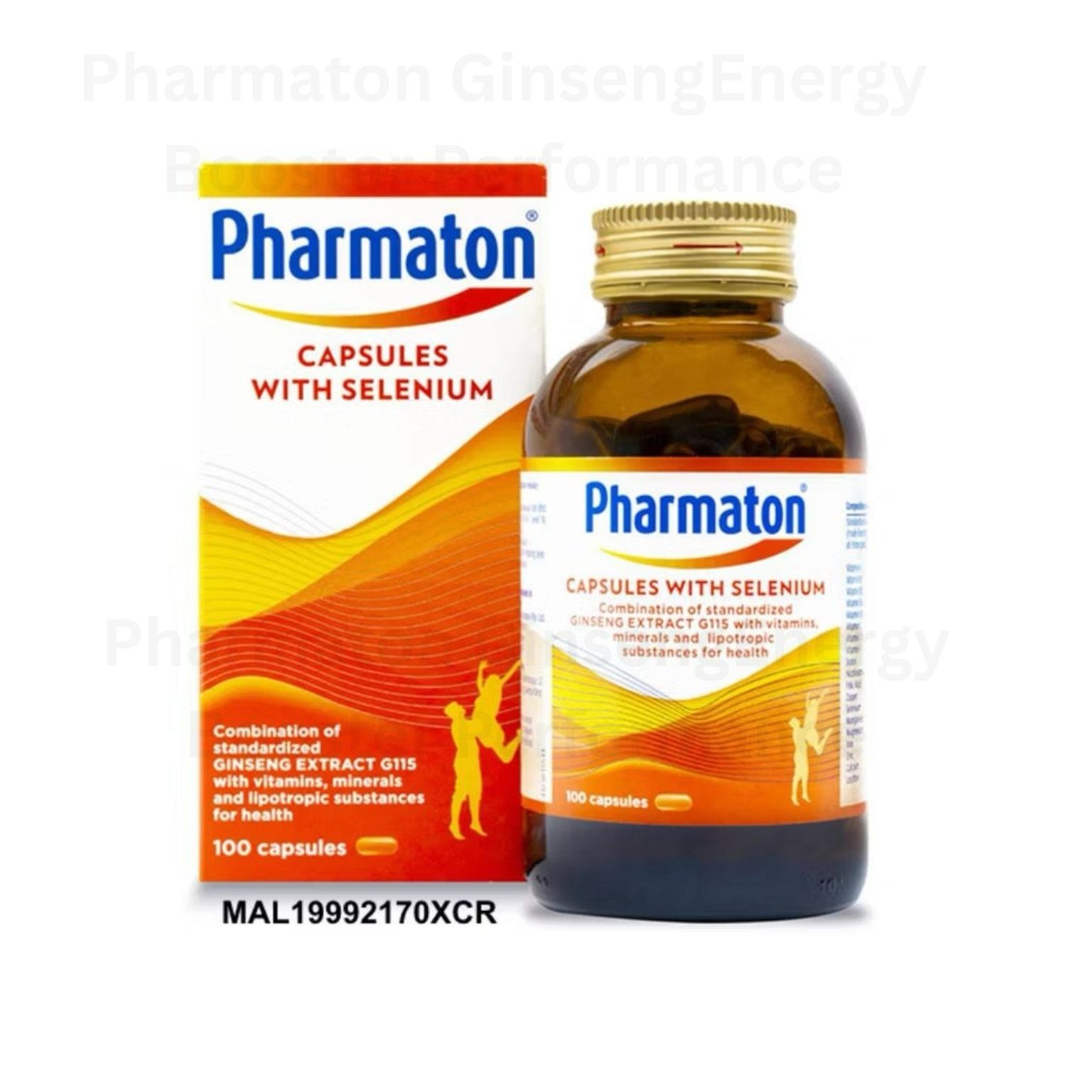 Pharmaton Vitality Multivitamins & Minerals 100 Caplets EXP SHIP