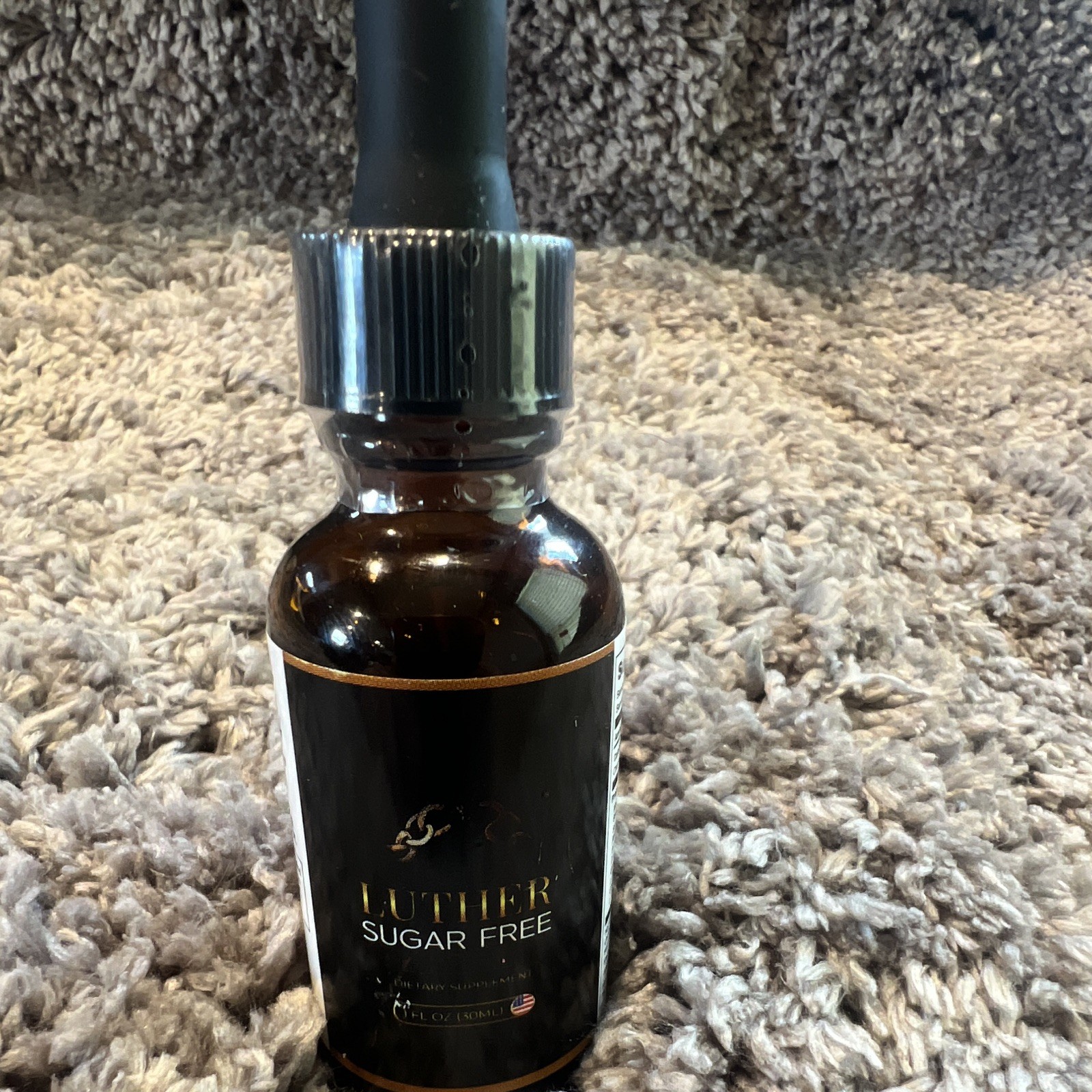 Luther Blood Sugar Support Sugar Free Chromium Liquid Drops 2 fl oz Exp 08/2027