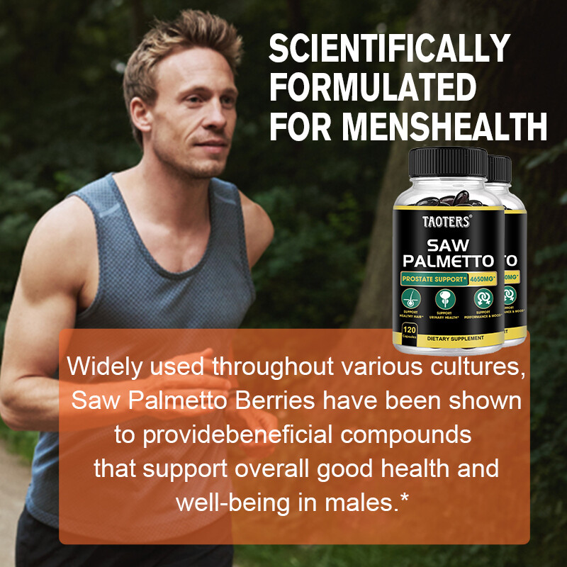Prostate Support – Saw Palmetto – Reduce Frequent Urination, Stamina supplement