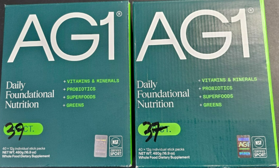 AG1 Daily Foundational Nutrition 76-count – 1917654 Vitamins Minerals Probiotics