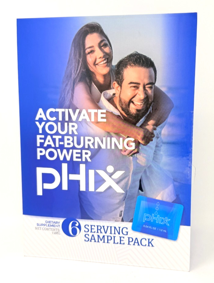 6 Snap Packs – Marketplace Global pHix Fat Burning Supplement – New/Sealed!