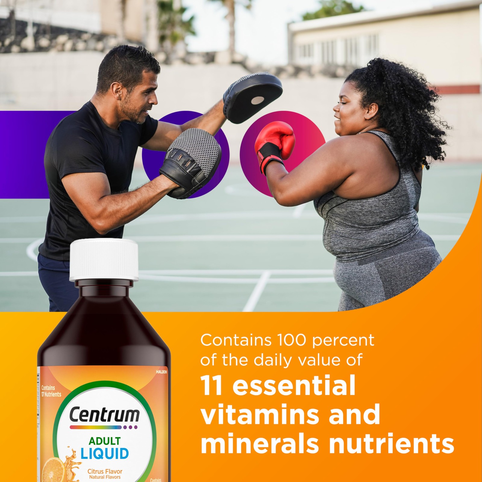 Centrum Liquid Multivitamin for Adults, 8 Fl Oz (Pack of 1)