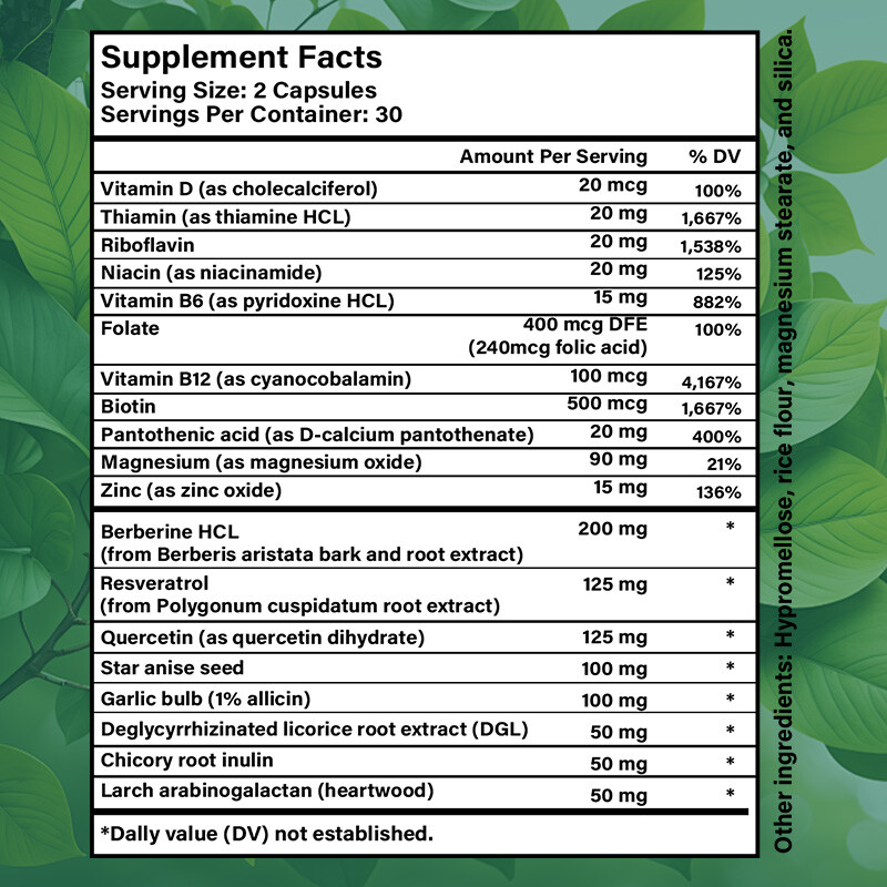 Gut Health Capsules, Bloating,Gas Relief, Supports Digestive And Immune Health