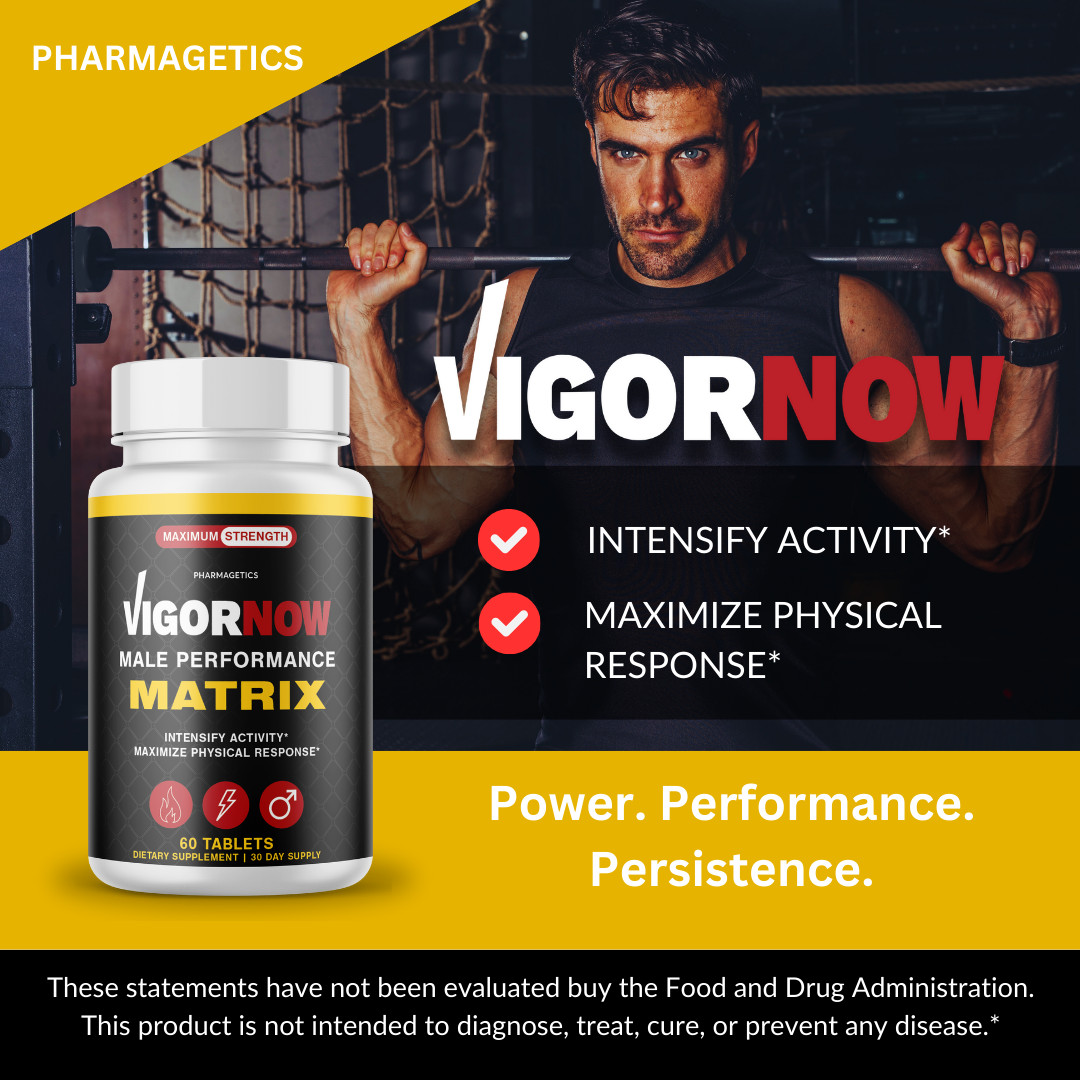 Vigornow for Male, Vigor Now Advanced Formula for Men- 10 Bottles