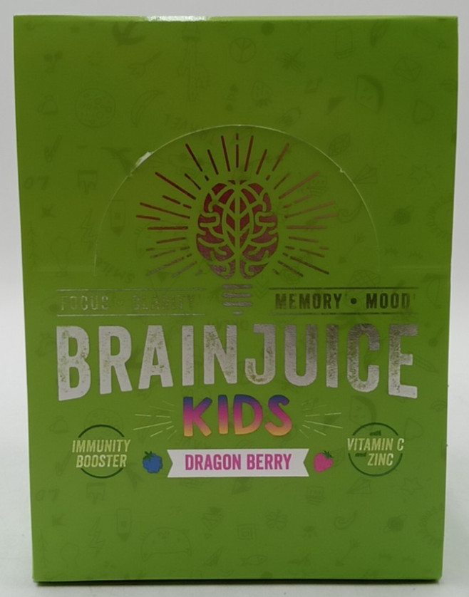 BrainJuice Immunity 2.5 oz RTD 12-Pack Brain & Immune Support Shot Free Ship