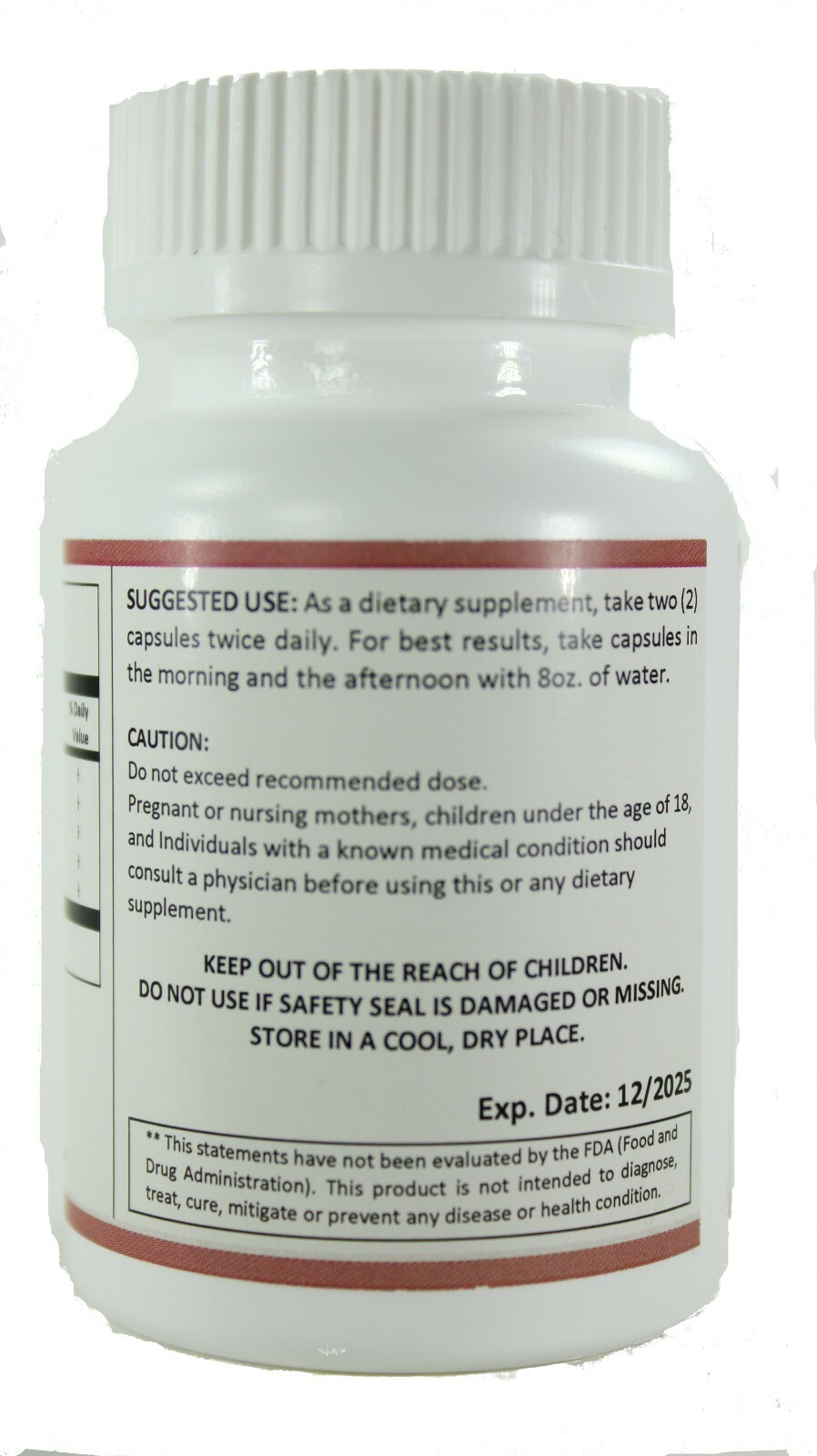 NOOTROPIC GENIUS FORMULA, 120 capsules, Boost Memory, Focus, Clarity, Memory.