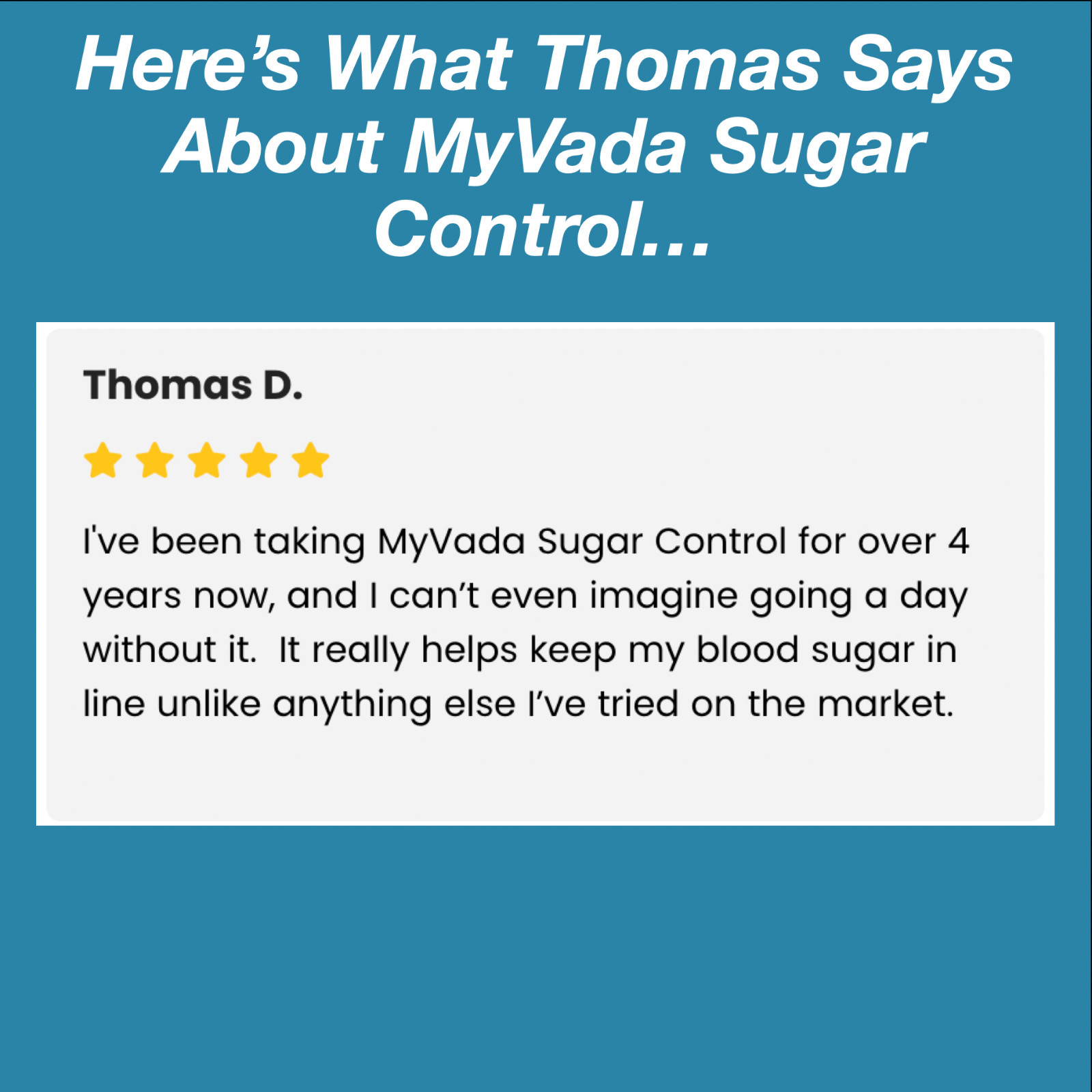 MyVada Sugar Control – Ayurvedic Herbal Organic Blood Sugar Support Supplement