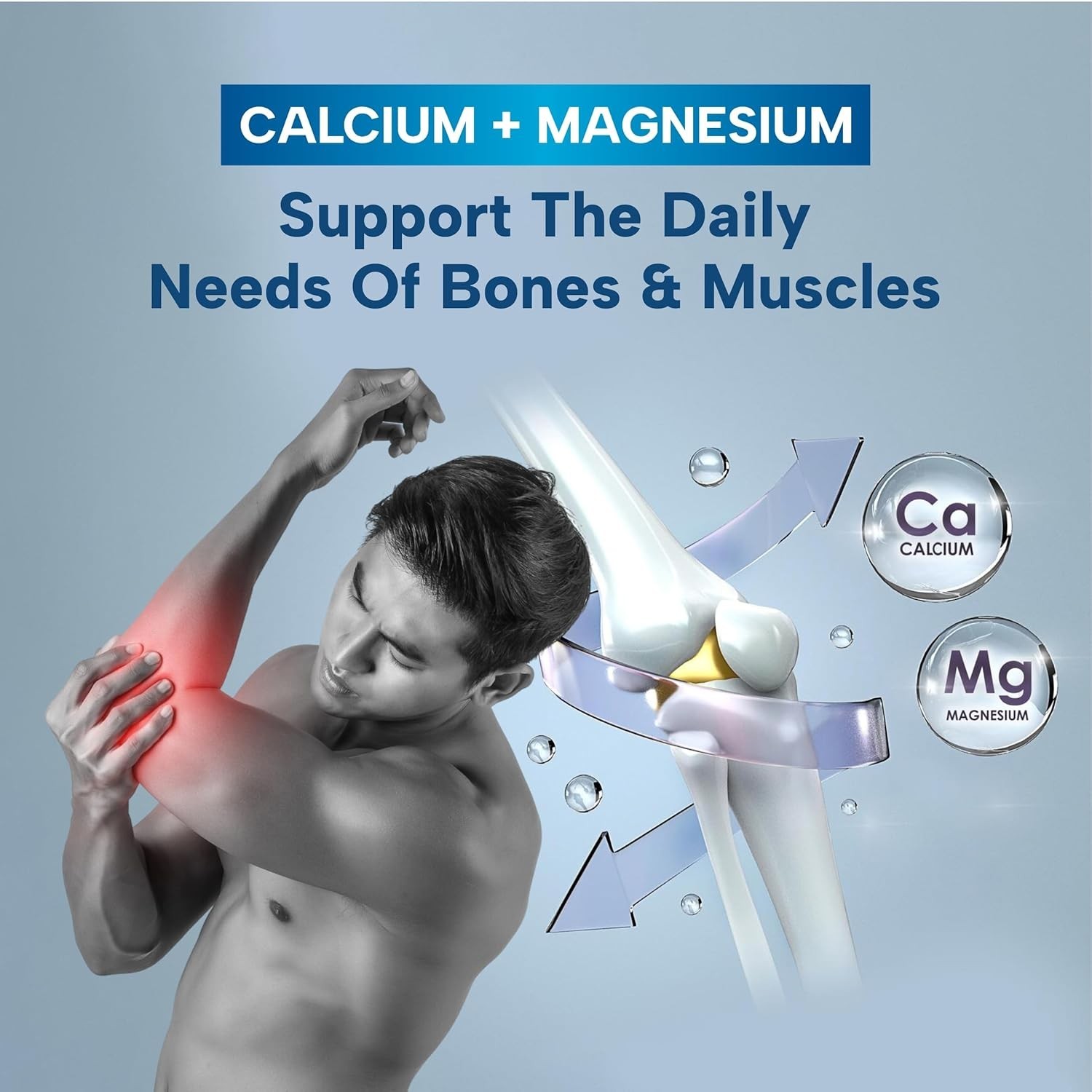 Bliss Wel.ness Calcium Magnesium Zinc 120 Tabs Pack of 3