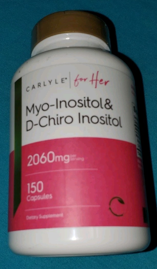CARLYLE FOR HER MYO-INOSITOL&D-CHIRO INOSITOL 2060 MG 150 -Capsules Exp-4/2027