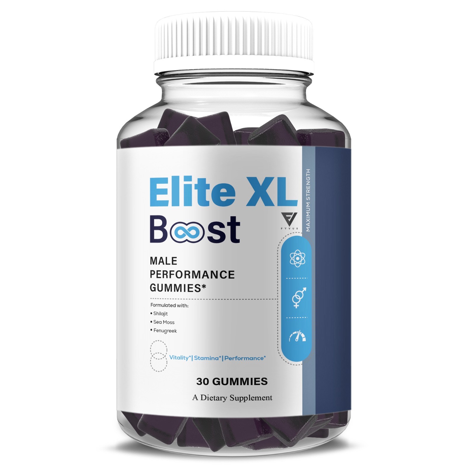 Elite XL Boost Gummies, EliteXL Boost Male Performance (30 Gummies)