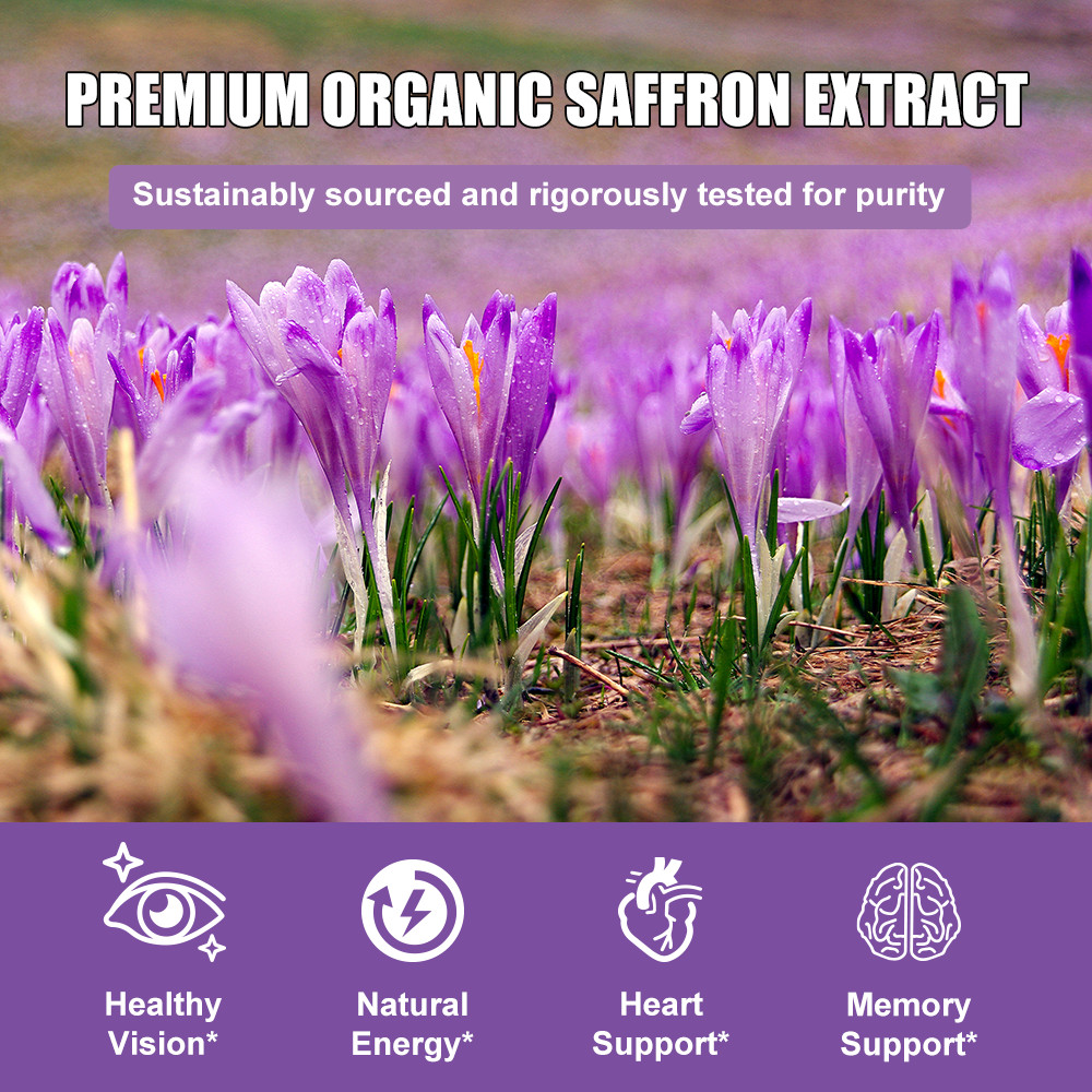 Pure Saffron Extract 88.5mg – Supports Healthy Weight Loss 100% Pure Extract 120