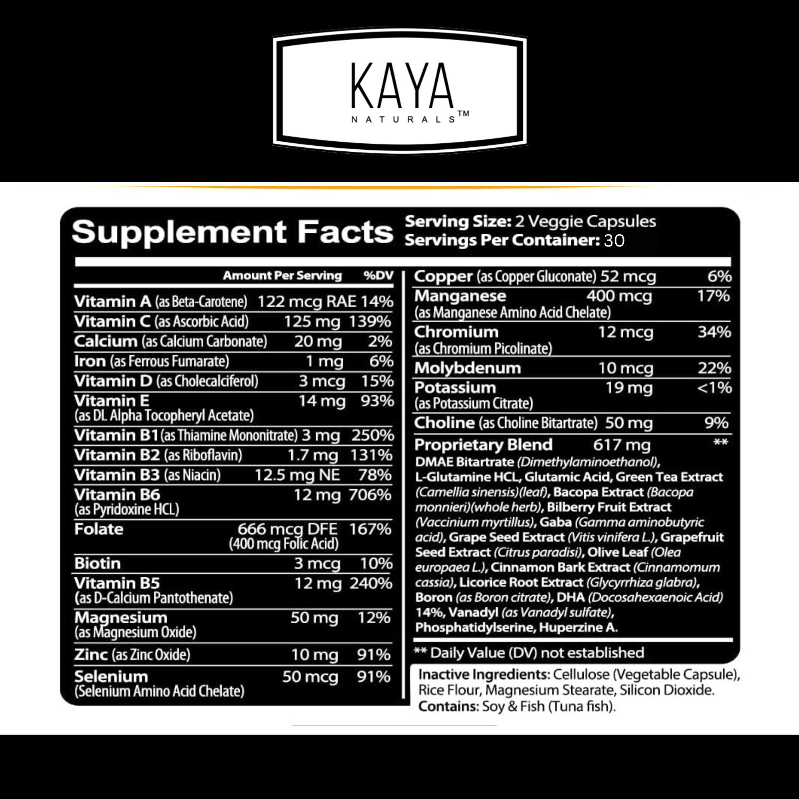 (2 Pack) Neuro Brain & Focus, Memory, Function, Clarity Nootropic Supplement
