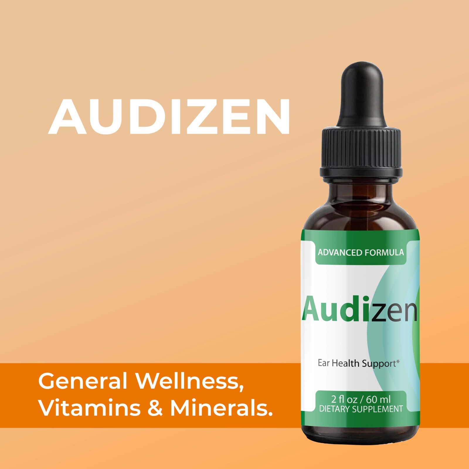(6 Pack) Audizen Drops – Advanced Ear Health and Hearing Support Formula