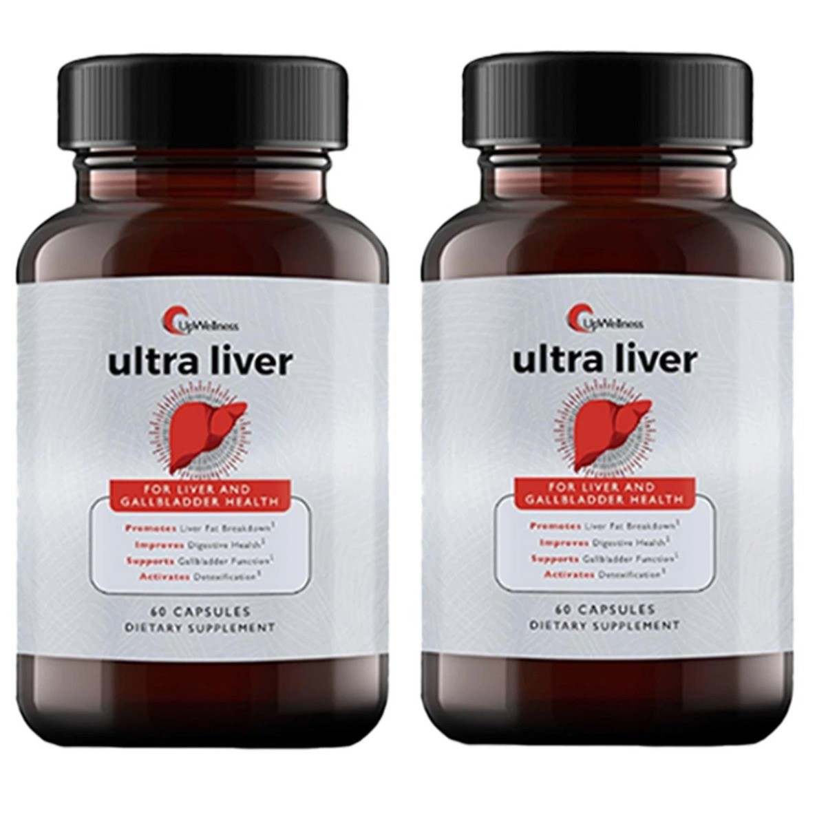 UpWellness Ultra and Supplemen’st Liver Health Liver Gallbladder Support sealed