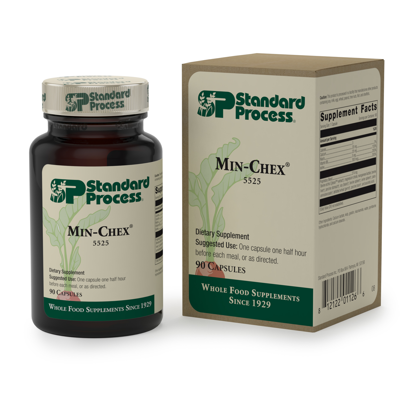 Standard Process – Min-Chex – 90 Capsules
