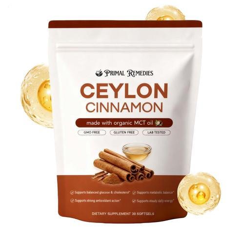 Ceylon Cinnamon Soft Gels 7200Mg Equivalent, Ceylon Cinnamon Softgels